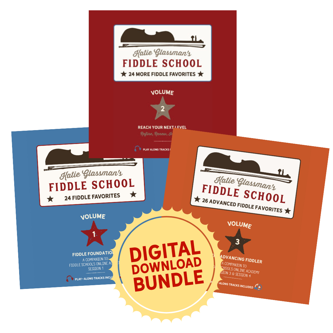 E-Book Bundle: Fiddle School Books 1-3 (DIGITAL DOWNLOAD)