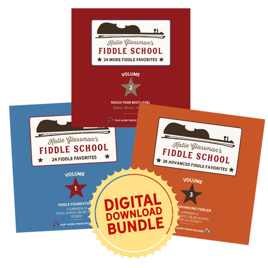 E-Book Bundle: Fiddle School Books 1-3 (DIGITAL DOWNLOAD)